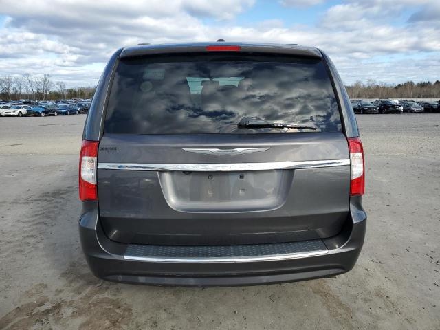 2C4RC1CG6GR306360 - 2016 CHRYSLER TOWN & COU TOURING L GRAY photo 6