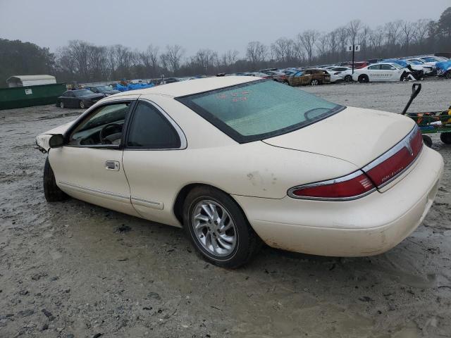 1LNLM91V1VY606587 - 1997 LINCOLN MARK VIII CREAM photo 2