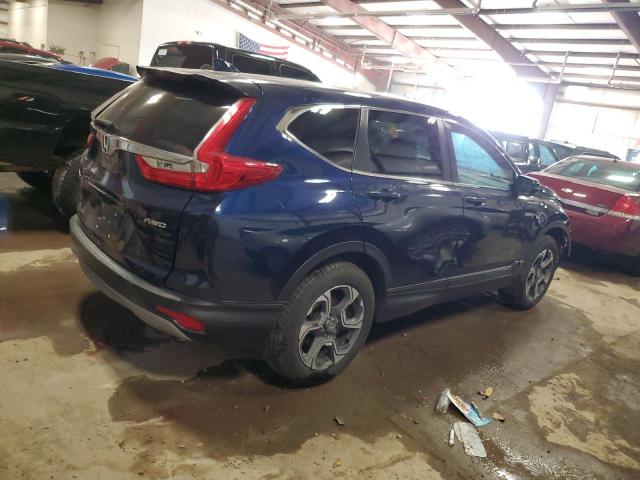 7FARW2H50KE001613 - 2019 HONDA CR-V EX BLUE photo 3