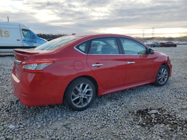 3N1AB7AP3FY245914 - 2015 NISSAN SENTRA S RED photo 3