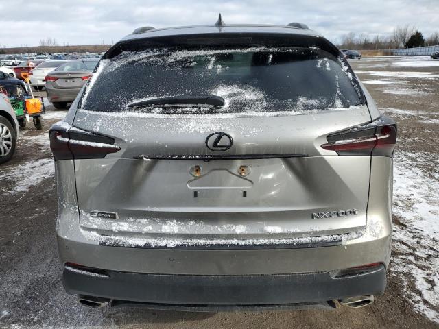 JTJBARBZ6F2042138 - 2015 LEXUS NX 200T SILVER photo 6