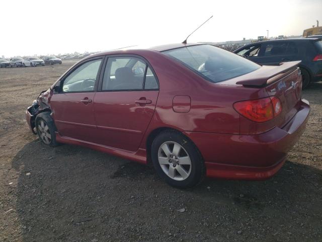 1NXBR32E83Z178188 - 2003 TOYOTA COROLLA CE BURGUNDY photo 2