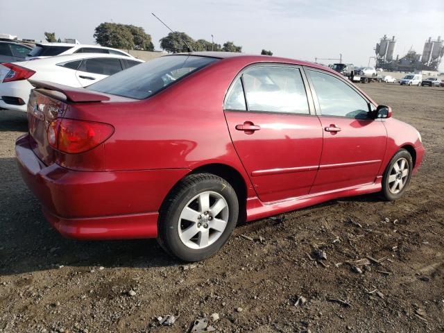 1NXBR32E83Z178188 - 2003 TOYOTA COROLLA CE BURGUNDY photo 3