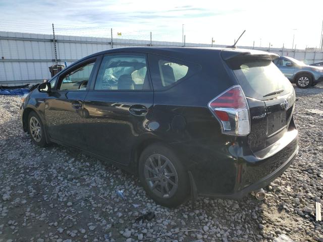 JTDZN3EU1HJ067248 - 2017 TOYOTA PRIUS V BLACK photo 2