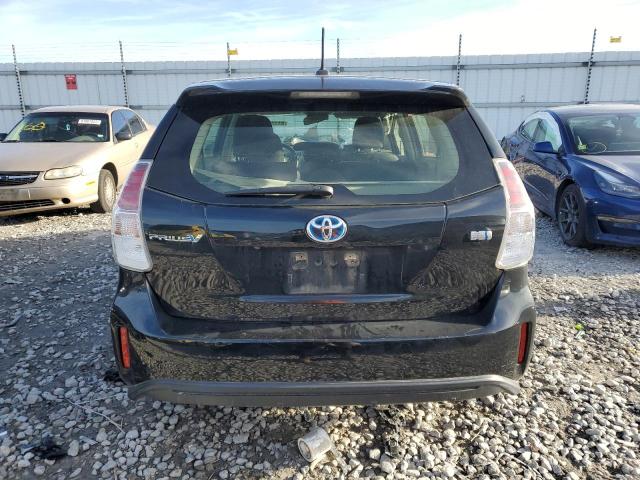 JTDZN3EU1HJ067248 - 2017 TOYOTA PRIUS V BLACK photo 6