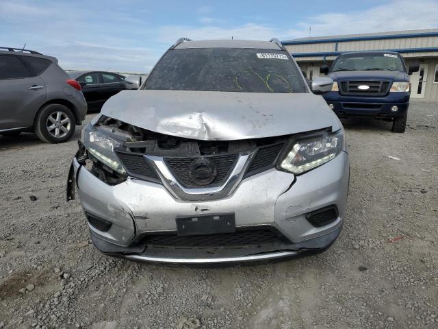 KNMAT2MT1GP710683 - 2016 NISSAN ROGUE S SILVER photo 5