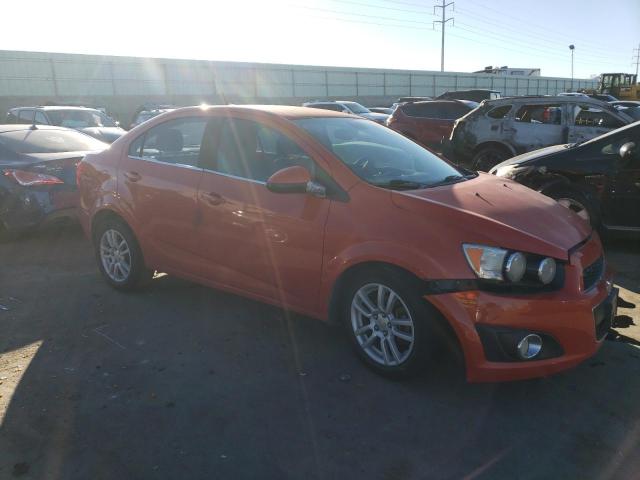 1G1JC5SH7C4207163 - 2012 CHEVROLET SONIC LT Qırmızı foto 4