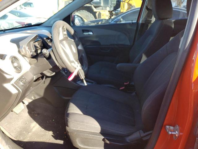 1G1JC5SH7C4207163 - 2012 CHEVROLET SONIC LT Qırmızı foto 7