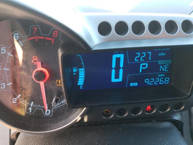 1G1JC5SH7C4207163 - 2012 CHEVROLET SONIC LT Qırmızı foto 9