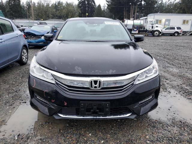 1HGCR2F99GA063365 - 2016 HONDA ACCORD EXL BLACK photo 5