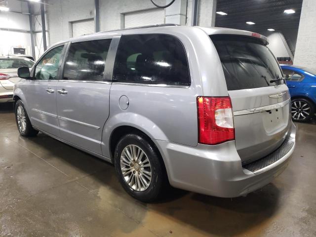 2C4RC1CG2ER143235 - 2014 CHRYSLER TOWN & COU TOURING L SILVER photo 2