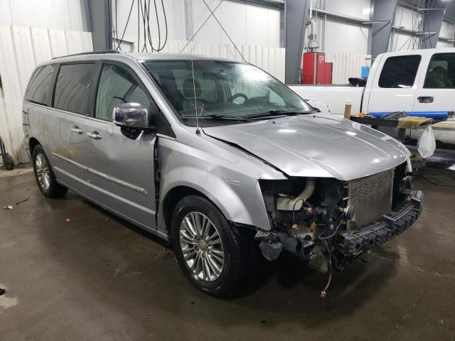 2C4RC1CG2ER143235 - 2014 CHRYSLER TOWN & COU TOURING L SILVER photo 4