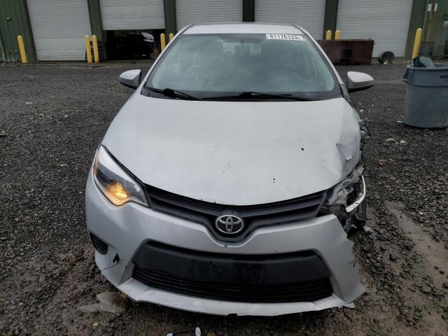 2T1BURHE6EC039478 - 2014 TOYOTA COROLLA L SILVER photo 5