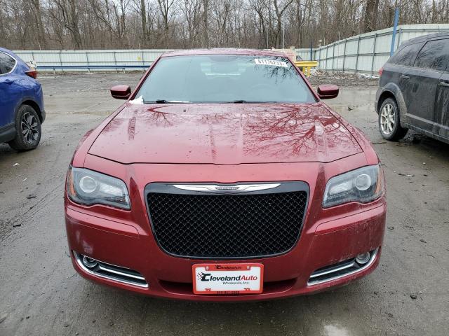 2C3CCAGGXEH337246 - 2014 CHRYSLER 300 S RED photo 5