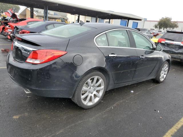 2G4GU5GV2C9168603 - 2012 BUICK REGAL PREMIUM BLACK photo 3