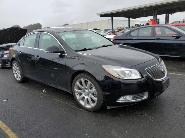 2G4GU5GV2C9168603 - 2012 BUICK REGAL PREMIUM BLACK photo 4