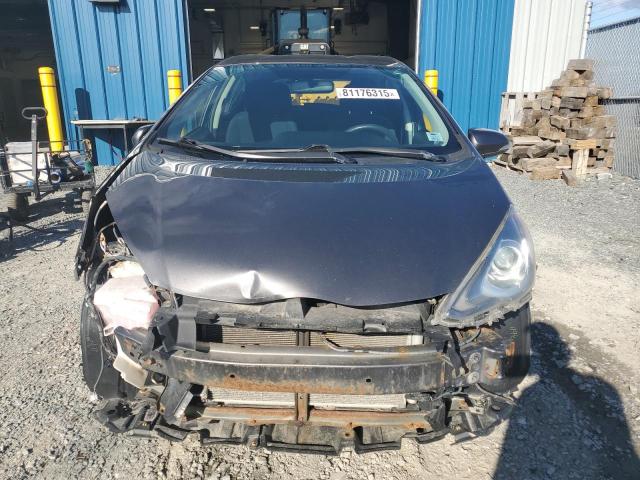 JTDKDTB32F1098487 - 2015 TOYOTA PRIUS C GRAY photo 5