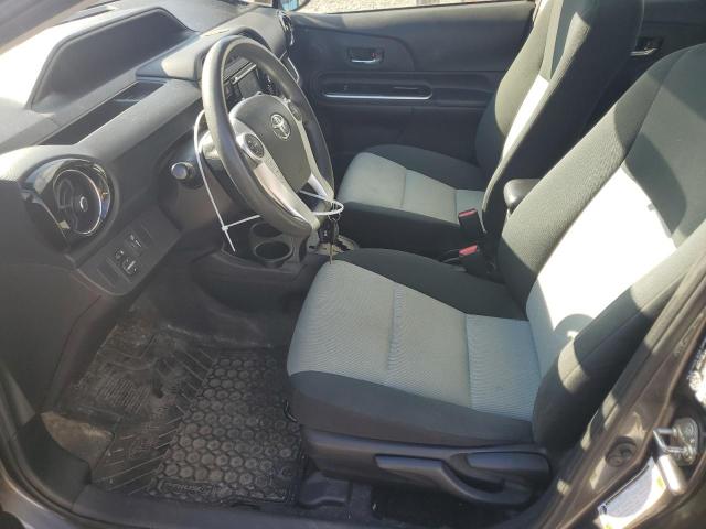 JTDKDTB32F1098487 - 2015 TOYOTA PRIUS C GRAY photo 7