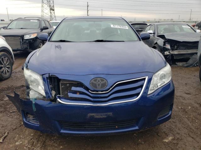 4T4BF3EK2AR037632 - 2010 TOYOTA CAMRY BASE BLUE photo 5