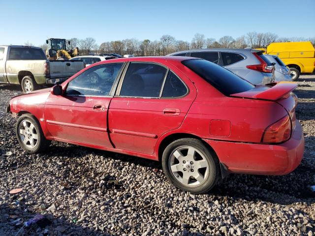 3N1CB51D66L541770 - 2006 NISSAN SENTRA 1.8 RED photo 2