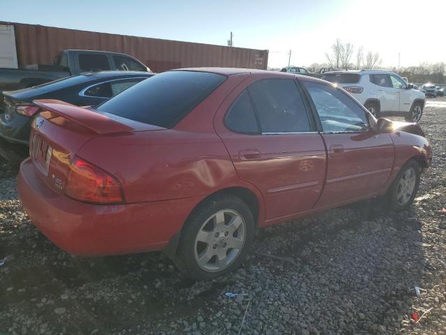 3N1CB51D66L541770 - 2006 NISSAN SENTRA 1.8 RED photo 3