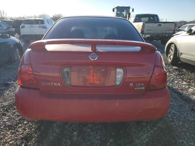 3N1CB51D66L541770 - 2006 NISSAN SENTRA 1.8 RED photo 6