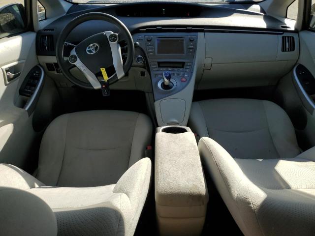 JTDKN3DU3F0394935 - 2015 TOYOTA PRIUS BLUE photo 8