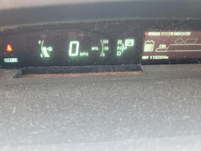 JTDKN3DU3F0394935 - 2015 TOYOTA PRIUS BLUE photo 9