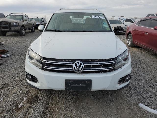 WVGBV7AX9FW507351 - 2015 VOLKSWAGEN TIGUAN S WHITE photo 5