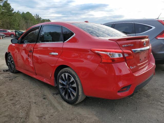 3N1AB7AP5KY329873 - 2019 NISSAN SENTRA S RED photo 2