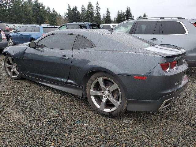 2G1FJ1EJ6A9114860 - 2010 CHEVROLET CAMARO SS GRAY photo 2