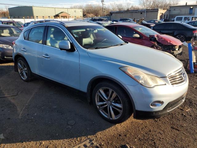 JN1AJ0HR6BM851013 - 2011 INFINITI EX35 BASE BLUE photo 4