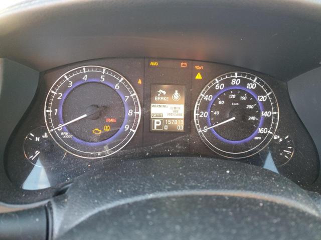 JN1AJ0HR6BM851013 - 2011 INFINITI EX35 BASE Կապույտ լուսանկար 9