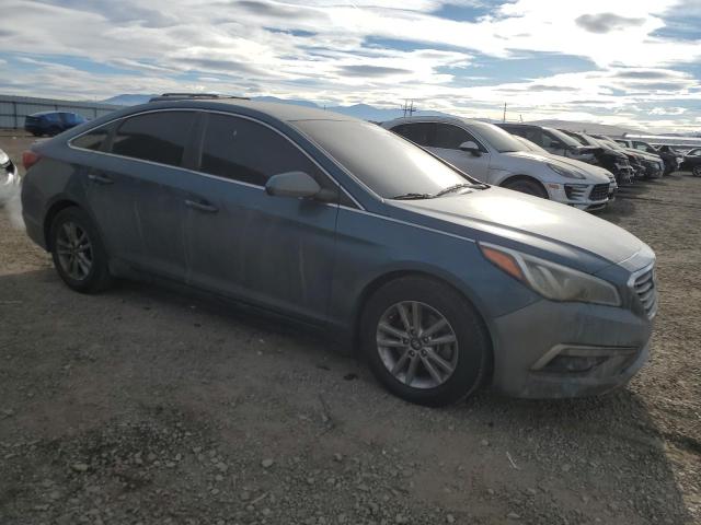 5NPE24AFXFH216332 - 2015 HYUNDAI SONATA SE BLUE photo 4