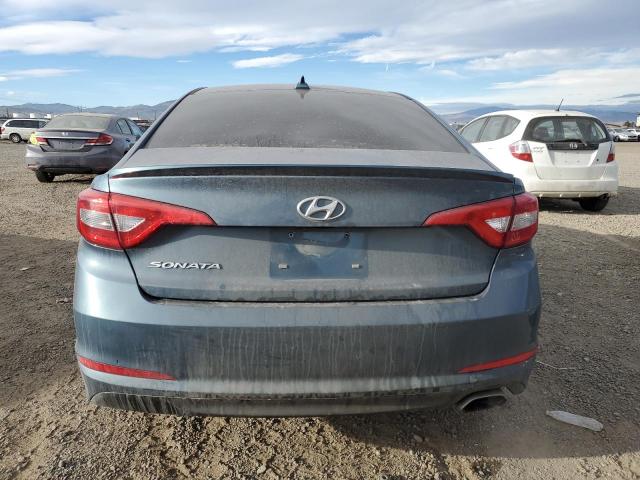 5NPE24AFXFH216332 - 2015 HYUNDAI SONATA SE BLUE photo 6