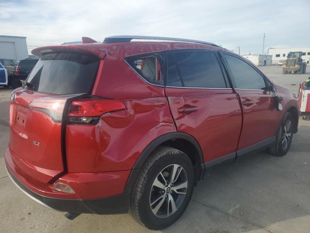 JTMWFREV0GJ076758 - 2016 TOYOTA RAV4 XLE RED photo 3