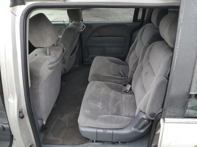 5FNRL38206B074308 - 2006 HONDA ODYSSEY LX GRAY photo 10