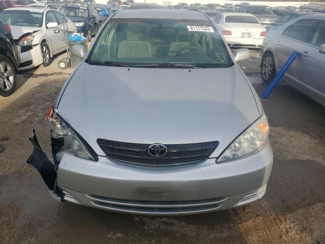 4T1BE32K94U920990 - 2004 TOYOTA CAMRY LE SILVER photo 5