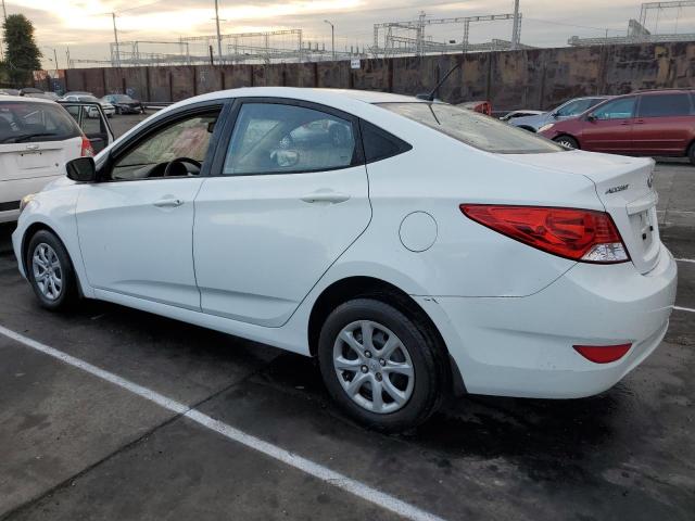 KMHCT4AE8CU182464 - 2012 HYUNDAI ACCENT GLS WHITE photo 2