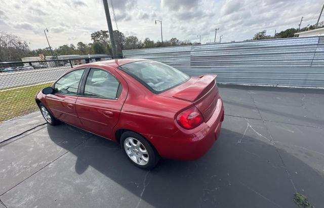 1B3ES56C94D552272 - 2004 DODGE NEON SXT RED photo 3