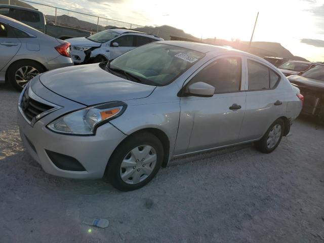 3N1CN7AP3HL822022 - 2017 NISSAN VERSA S GRAY photo 1