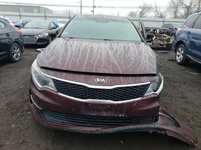 5XXGT4L37HG156470 - 2017 KIA OPTIMA LX BURGUNDY photo 5