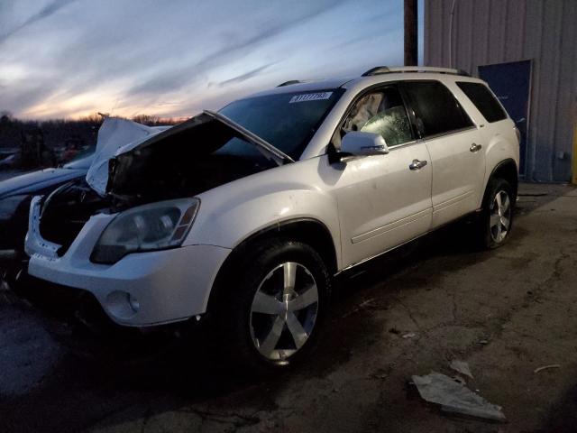 1GKKRSED0BJ328977 - 2011 GMC ACADIA SLT-2 WHITE photo 1