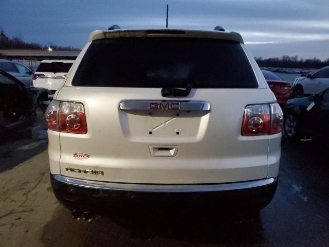 1GKKRSED0BJ328977 - 2011 GMC ACADIA SLT-2 WHITE photo 6