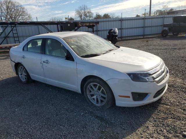 3FAHP0JA0CR319589 - 2012 FORD FUSION SEL WHITE photo 4