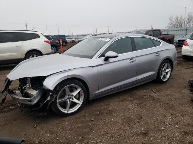 WAUENCF59KA049039 - 2019 AUDI A5 PREMIUM PLUS S-LINE SILVER photo 1