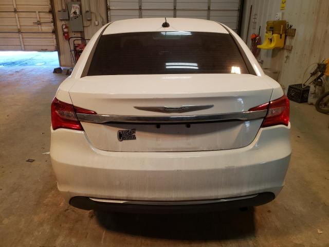 1C3CCBABXCN317151 - 2012 CHRYSLER 200 LX WHITE photo 6