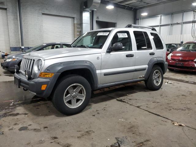 1J4GL38K45W723684 - 2005 JEEP LIBERTY RENEGADE SILVER photo 1