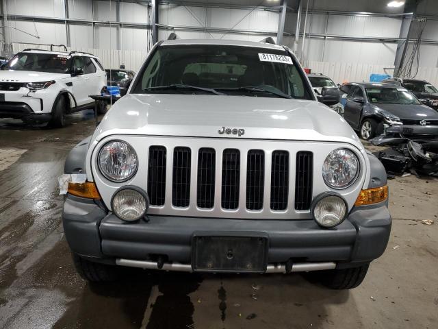 1J4GL38K45W723684 - 2005 JEEP LIBERTY RENEGADE 银色 照片 5