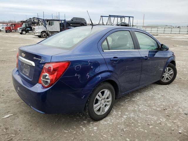 1G1JC5SH2D4250228 - 2013 CHEVROLET SONIC LT BLUE photo 3